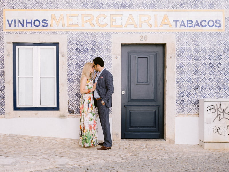 Sessão fotográfica pelas ruas de Cascais