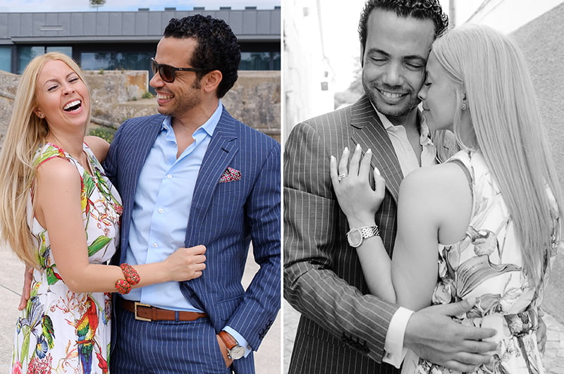 Sessão fotográfica pelas ruas de Cascais