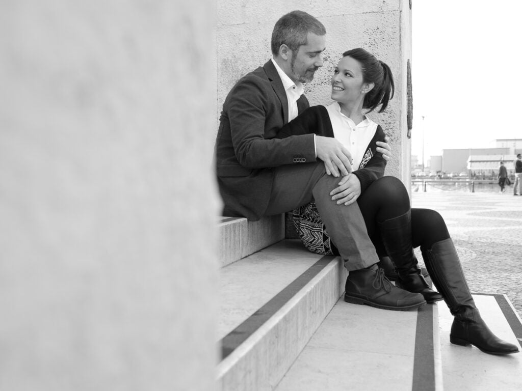 Sessão de noivado no inverno | Mª João + Tiago