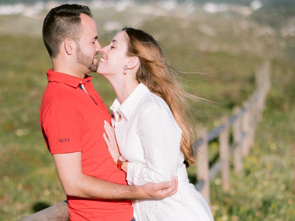 sessão de noivado no cabo da roca
