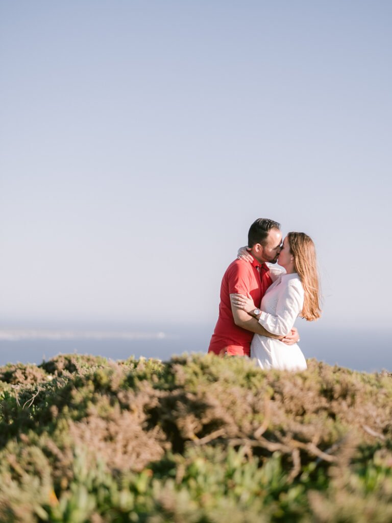 sessão de noivado no cabo da roca