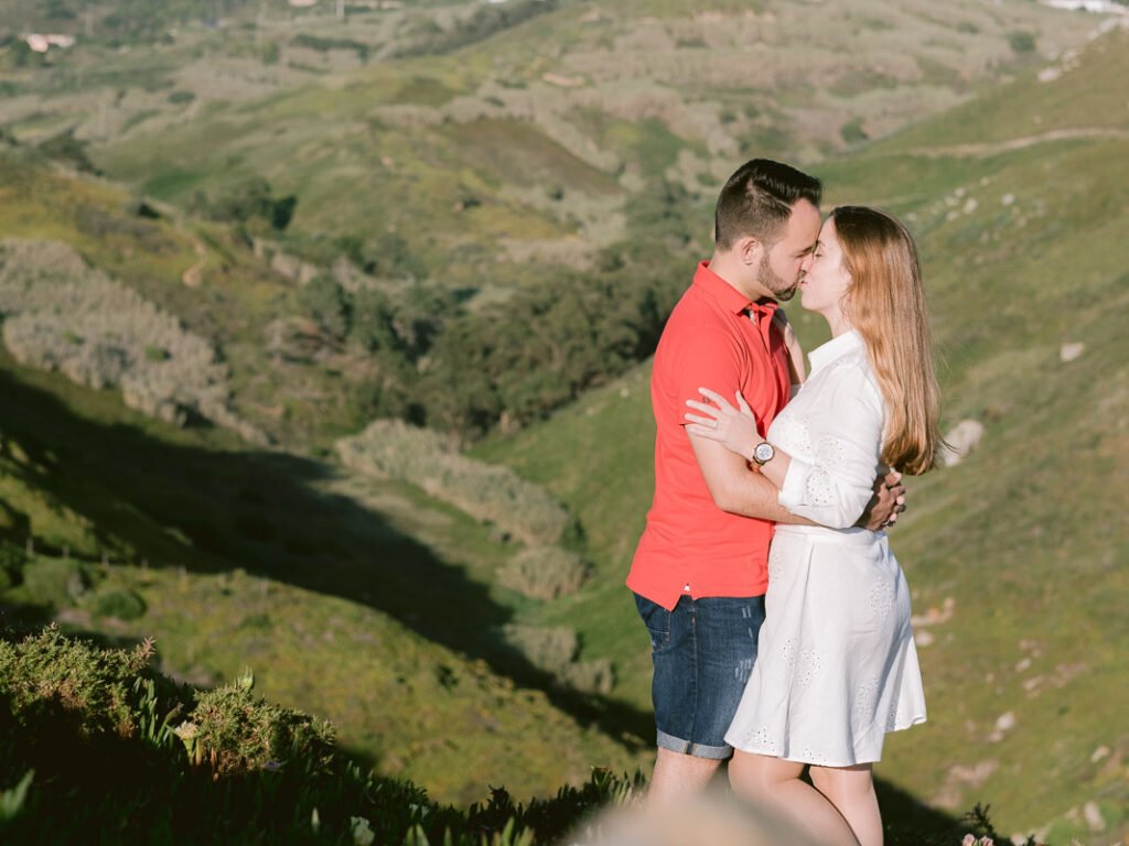 sessão de noivado no cabo da roca