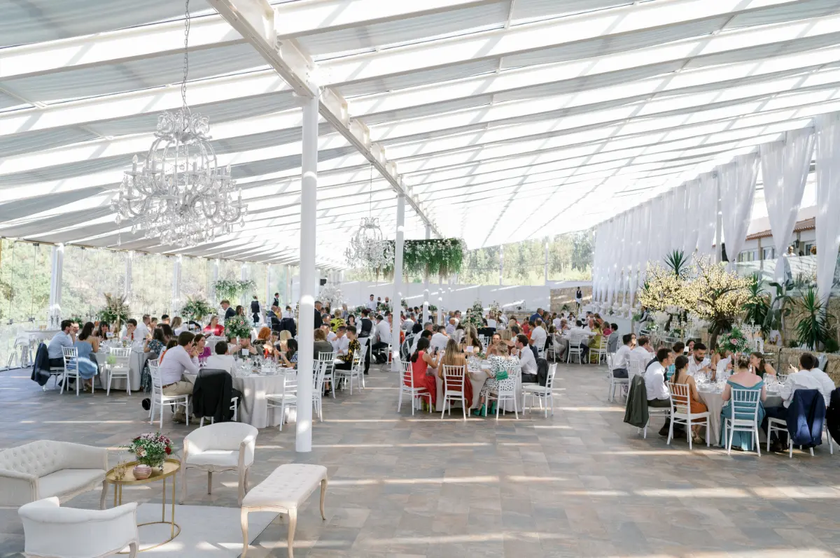 Rosa Áqua Hall at the Wedding Venue Quinta do Roseiral
