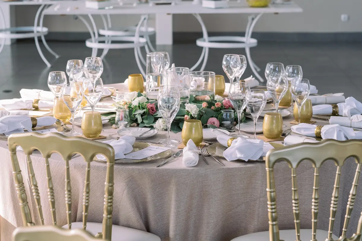 Catering team from Casa do Marquês, providing a 5-star gastronomic experience for weddings at Arriba by The Sea.