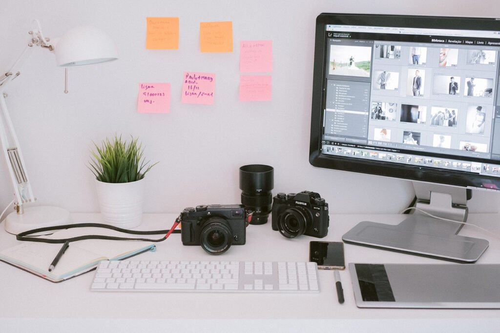 secretária de fotógrafo de casamentos
